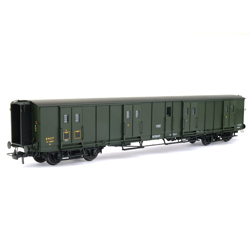 Fourgon à bogie ex-PLM SNCF - Ep. III - HO 1/87 - REE VB-351