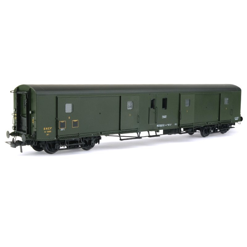 Fourgon à bogie ex-PLM SNCF - Ep. III - HO 1/87 - REE VB-353