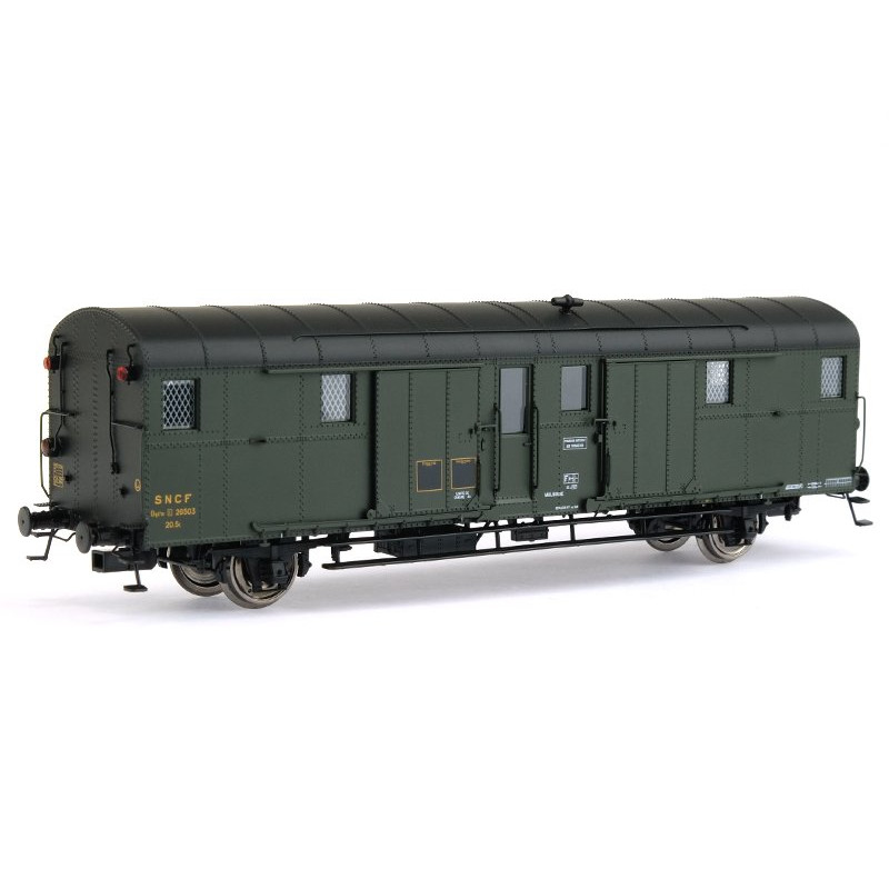 Fourgon OCEM 32 Mulhouse - ép. IIIa - HO 1/87 - REE VB-310