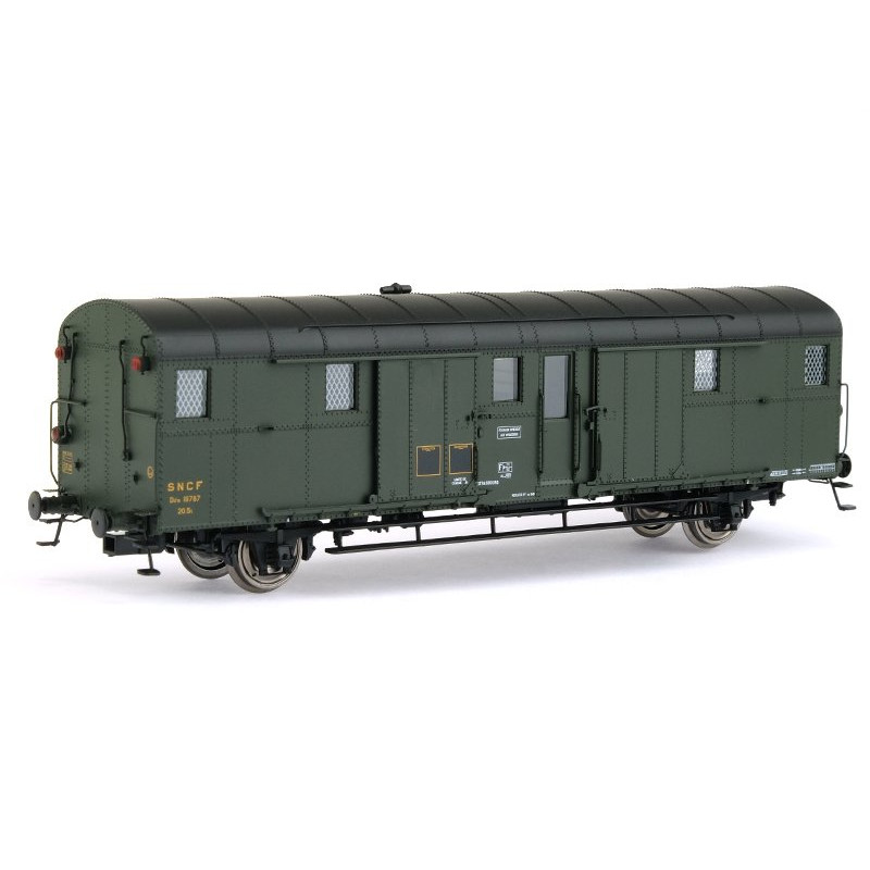 Fourgon OCEM 32 Strasbourg - ép. IIIb - HO 1/87 - REE VB-313