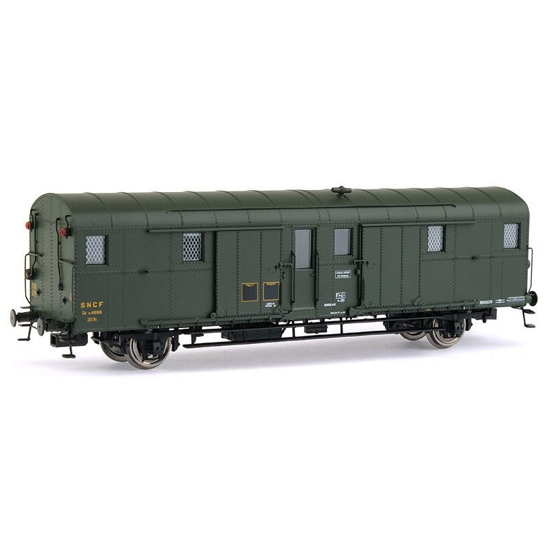 Fourgon OCEM 32 Bordeaux - ép. IIIb - HO 1/87 - REE VB-318