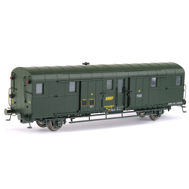 Fourgon OCEM 32 OUEST - ép. IV - HO 1/87 - REE VB-322