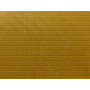 Plaque mur de briques jaunes 20x12 cm - N 1/160 - Kibri 37962