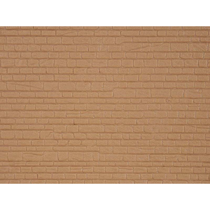 Plaque plastique mur en pierres 20x12 cm - HO 1/87 - Kibri 34118