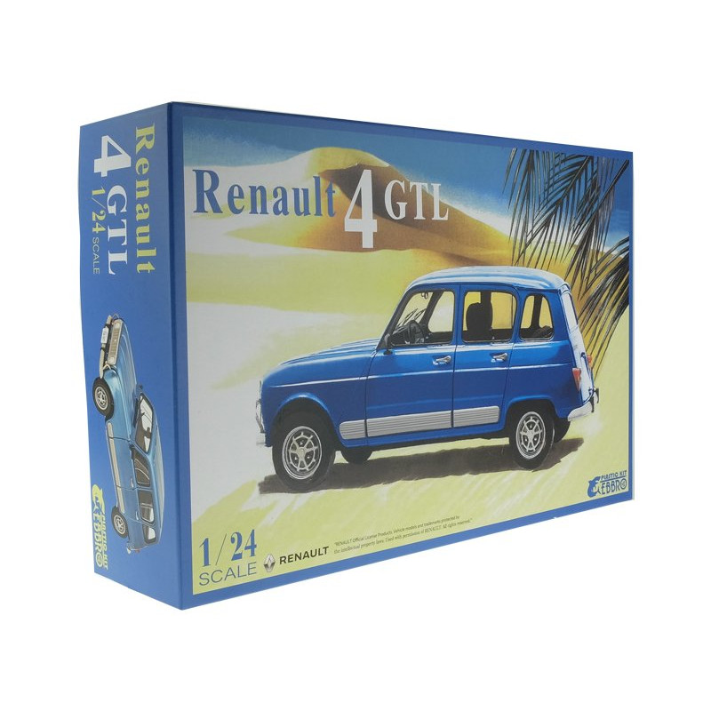 Maquette Renault 4 GTL - 1/24 - EBBRO 25011