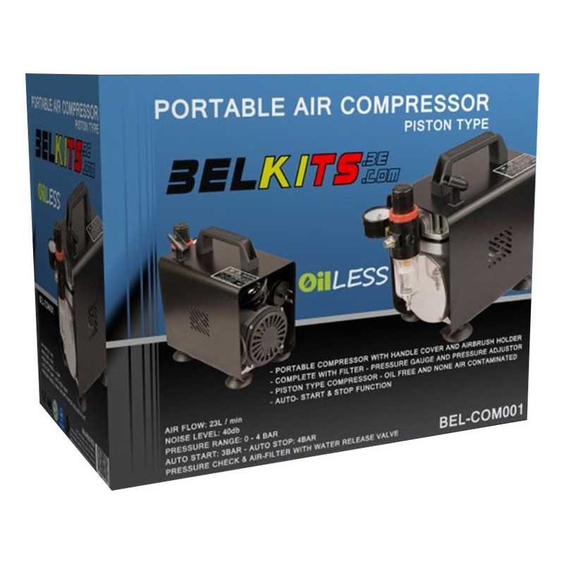 Compresseur portable à piston - BELKITS COM-001