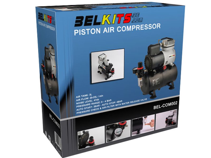 Compresseur portable avec réservoir 3L - BELKITS COM-002