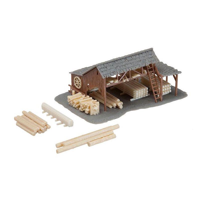 Faller Bausatz Holzlager F272530 - Industrie - Gebäude - Spur N - Modellbahnen