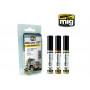 Oilbrusher ombrages légers - peinture à l'huile avec applicateur - MIG jimenez AMMO 7506