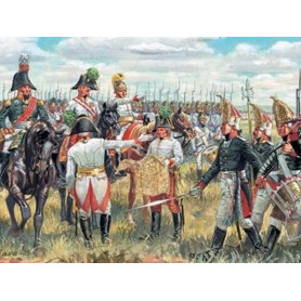 ITALERI 6037 - 1/72 - Etat major russe et autrichien - batailles napoléoniennes