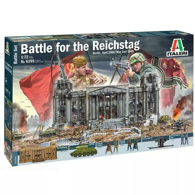 Chute du Reichstag 1945 - 1/72 - Italeri 6195