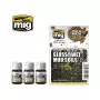 Set de patine sols boueux humides et brillants - AMMO MIG 7442