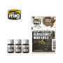 Set de patine sols boueux humides et brillants - AMMO MIG 7442