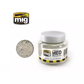 Boue Acrylique Arid Dry ground - Sol Sec et Aride 250 ml - AMMO MIG 2100