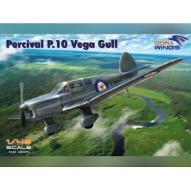Maquette Percival P.10 Vega Gull (civil) - 1/48 - DORA WINGS 48005
