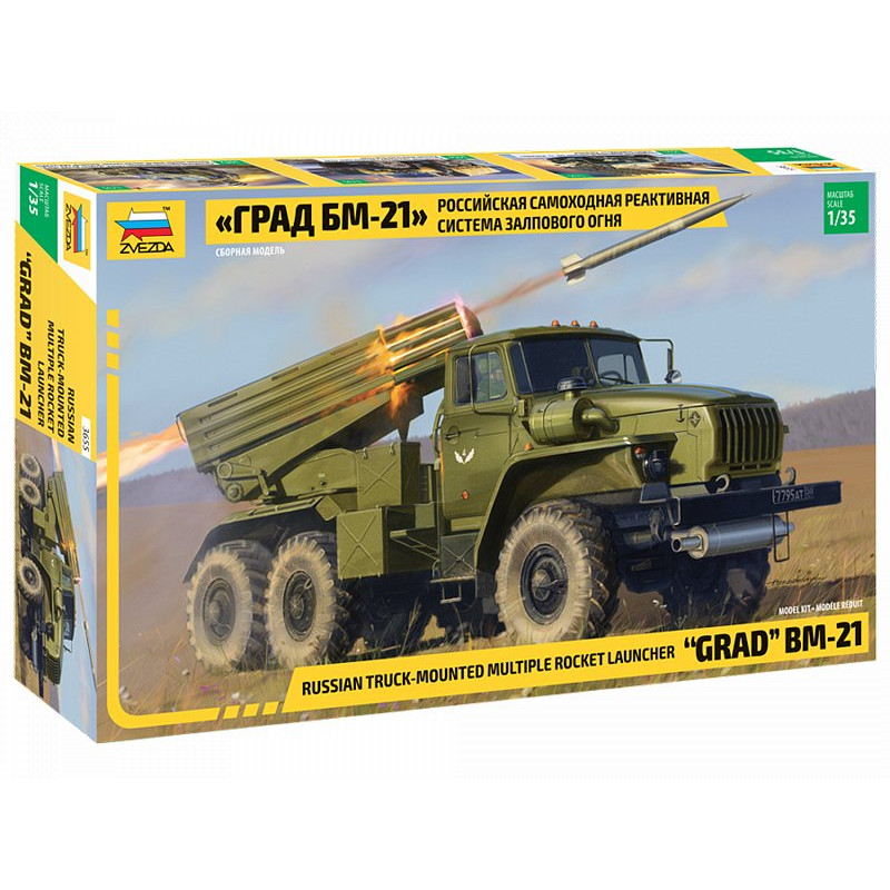 BM-21 "Grad" - 1/35 - ZVEZDA 3655