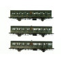3x voitures Sud-Ouest Midi ép. II - HO 1/87 - REE VB-284