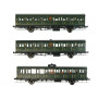 3x voitures Sud-Ouest SNCF ép. IIIa - HO 1/87 - REE VB-288