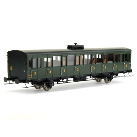 Voiture Sud-Ouest SNCF 3ème CL. ép. IIIa - HO 1/87 - REE VB-290