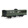 Voiture Sud-Ouest SNCF 3ème CL. ép. IIIa - HO 1/87 - REE VB-290