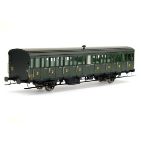Voiture Sud-Ouest SNCF 2ème CL. ép. IIIb - HO 1/87 - REE VB-292