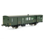 Voiture Sud-Ouest SNCF 3ème CL.-fourgon ép. IIIa - HO 1/87 - REE VB-294