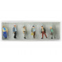 Ouvriers quittant le travail - HO 1/87 - PREISER 10366