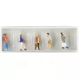 Passants faisant du shopping - HO 1/87 - PREISER 10673