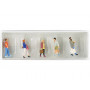Passants faisant du shopping - HO 1/87 - PREISER 10673