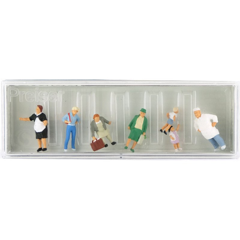 Chez le boulanger - HO 1/87 - PREISER 10275