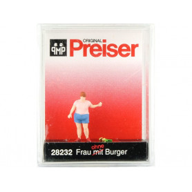 Femme sans burger - HO 1/87 - PREISER 28232