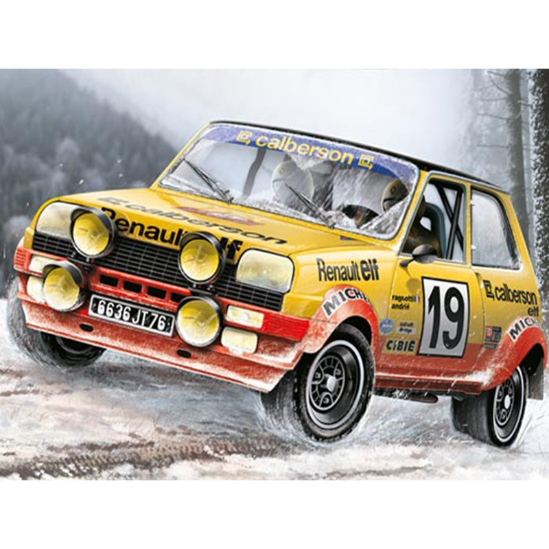 Italeri 3652 - Renault 5 Alpine Rally - échelle 1/24