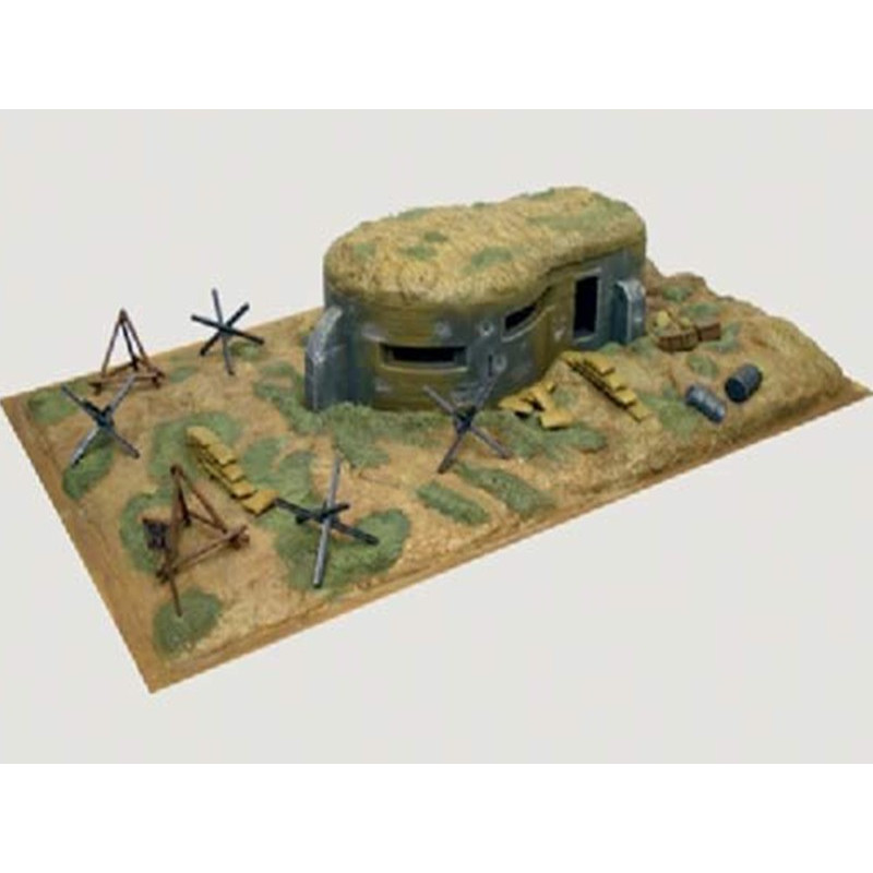 Diorama Bunker et accessoires - WWII - Italeri 6070