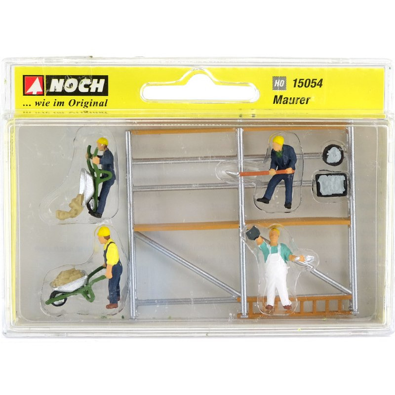 Maçons et accessoires - HO 1/87 - NOCH 15054
