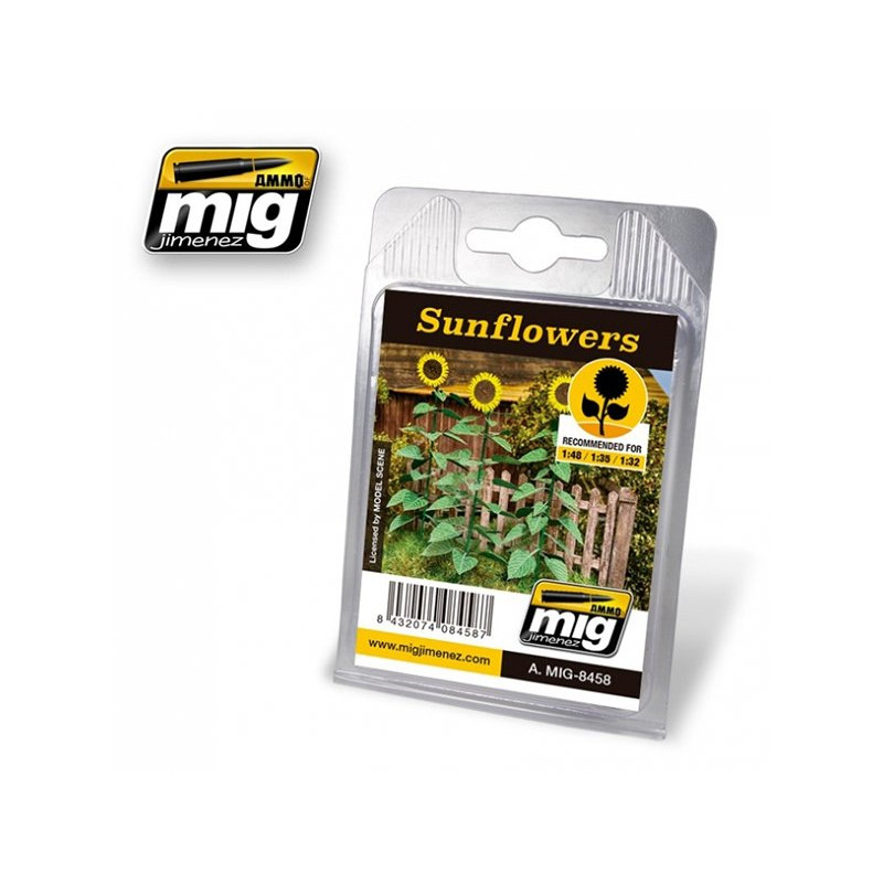 Tournesols pour diorama - 1/35 - MIG 8458