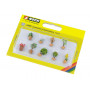 9 plantes d'ornement en pot - N 1/160 - NOCH 14082