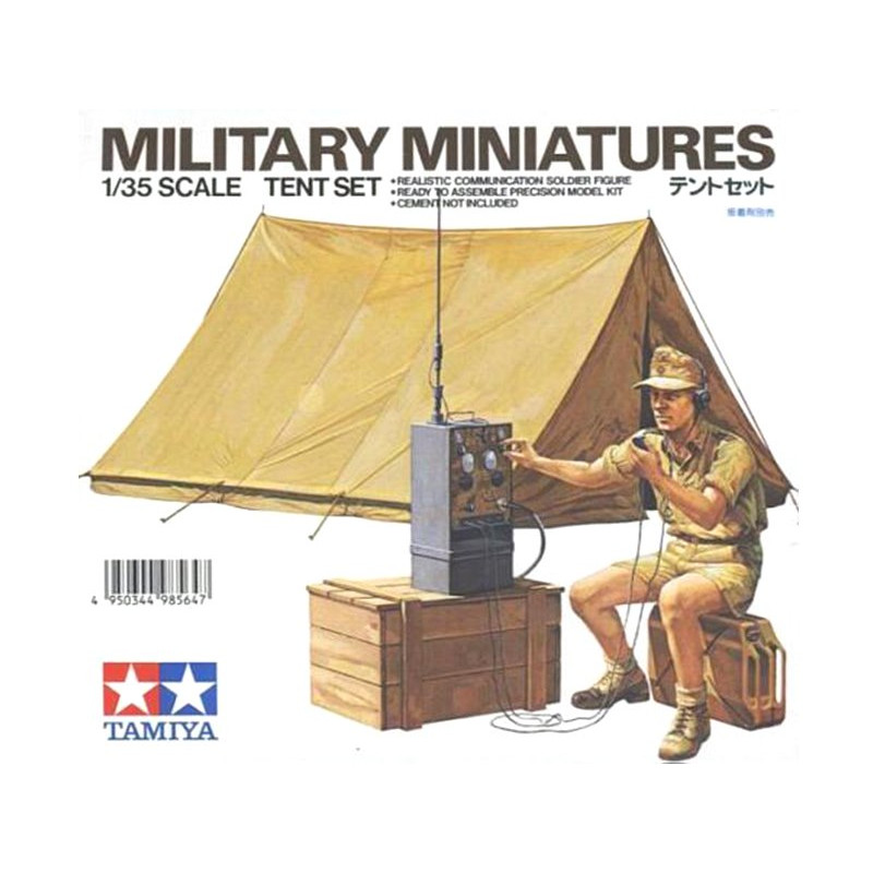 Tente et accessoires - 1/35 - Tamiya 35074