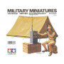 Tente et accessoires - 1/35 - Tamiya 35074