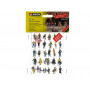 Mega set 60 personnages - HO 1/87 - NOCH 16070