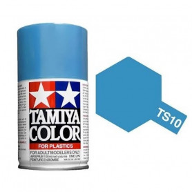 Tamiya TS-10 - Bleu de France brillant - French blue - bombe 100 ml