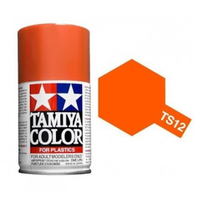 Tamiya TS-12 - Orange brillant - Orange - bombe 100 ml