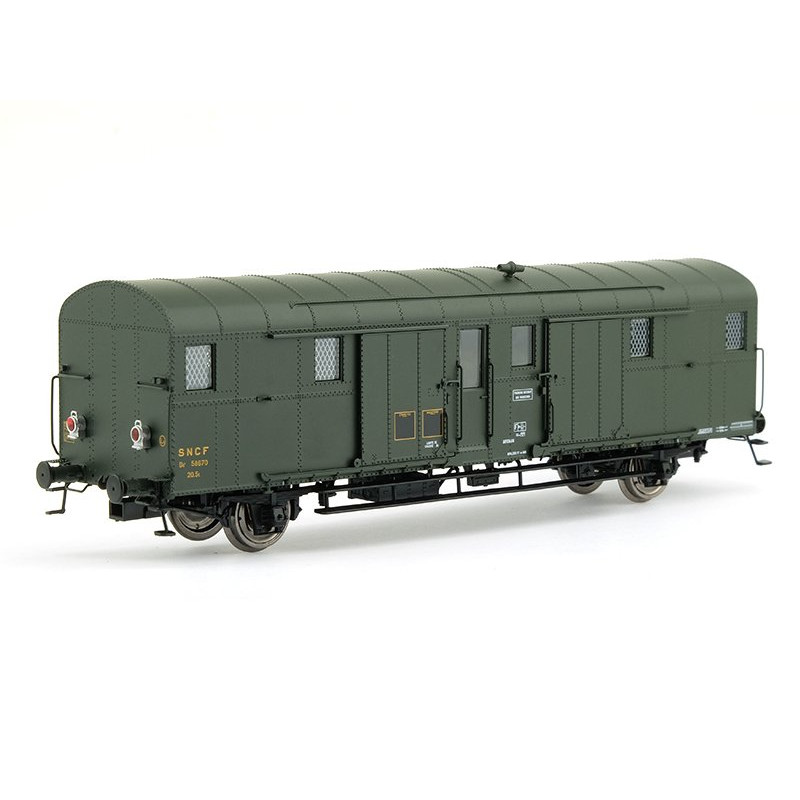 Fourgon OCEM 32 Sud-Est - ép. III-IV - HO 1/87 - REE VB-325