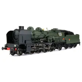 Vapeur 141 E 425 Montluçon, SNCF Ep III analogique - HO 1/87 - REE MB-127