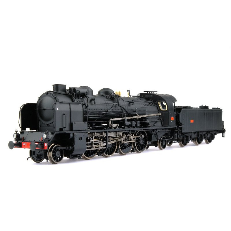 Vapeur 141 E 234 Grenoble, SNCF Ep III digitale son - HO 1/87 - REE MB-128S