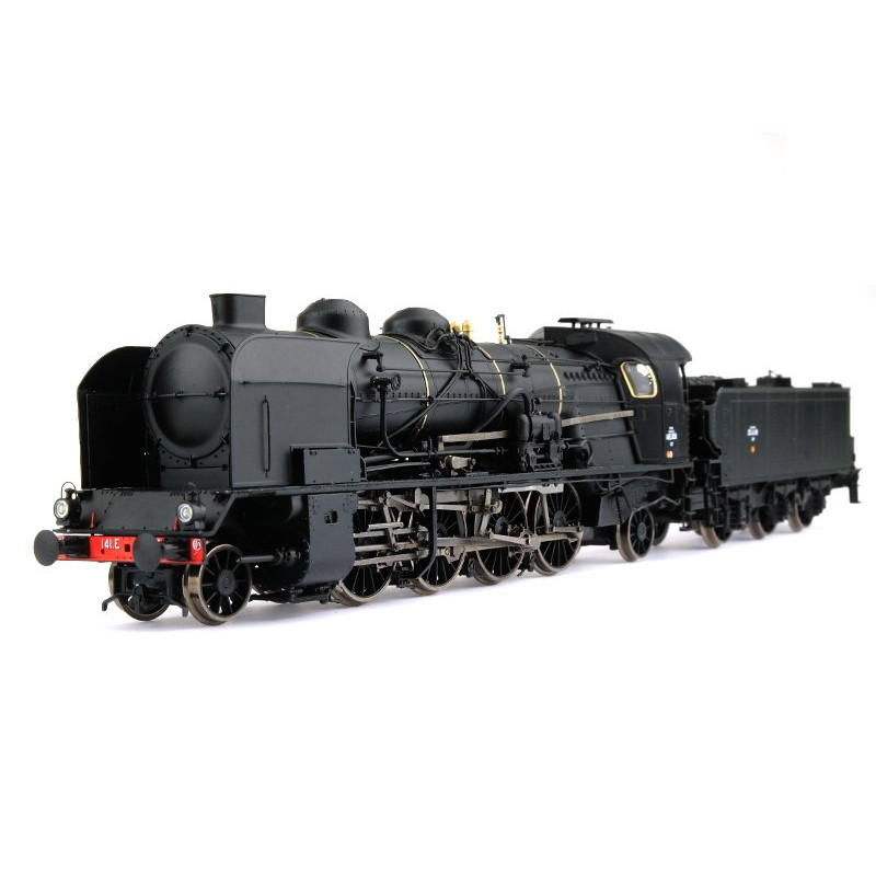 Vapeur 141 E 458 Veynes, SNCF Ep III digitale son - HO 1/87 - REE MB-129S