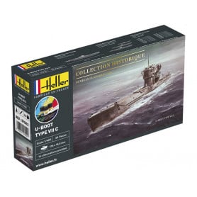 U-Boot Type VII C kit complet - échelle 1/400 - HELLER 57002