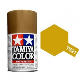 Tamiya TS-21 - Doré brillant - Gold - bombe 100 ml