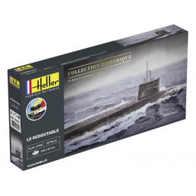 Sous-marin Le Redoutable kit complet - échelle 1/400 - HELLER 57075