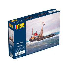 2x bateau remorqueur Jean Bart + Utrecht - 1/200 - HELLER 85602