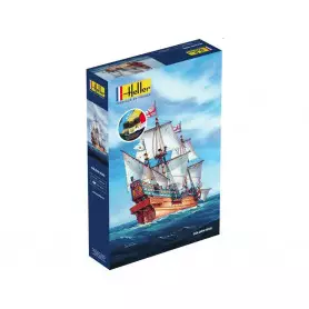 Maquette voilier Golden Hind Kit complet - échelle 1/96 - HELLER 56829